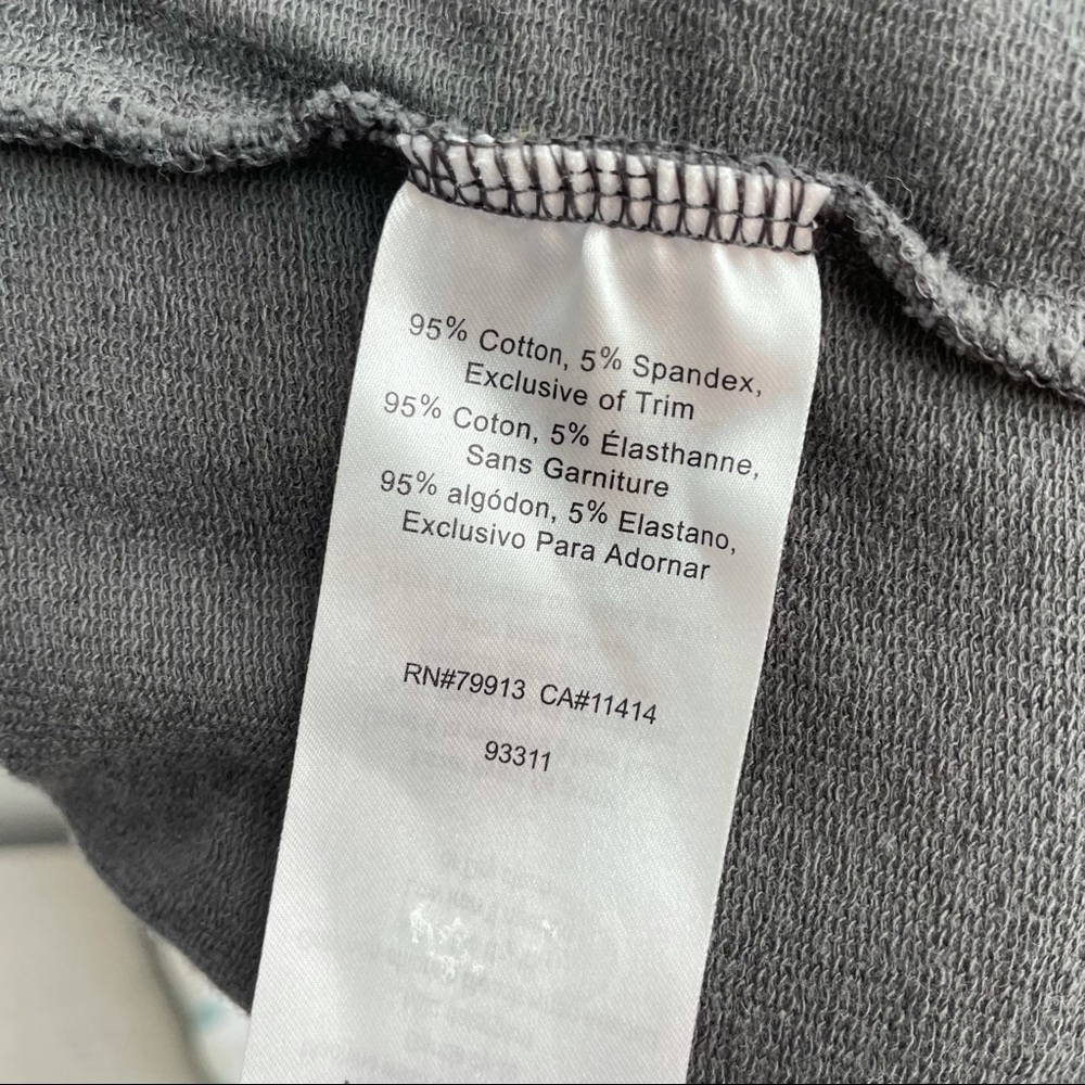 🎉HP🎉 Motherhood Maternity Sweatshirt Dress Gray Size M - Picture 7 of 8
